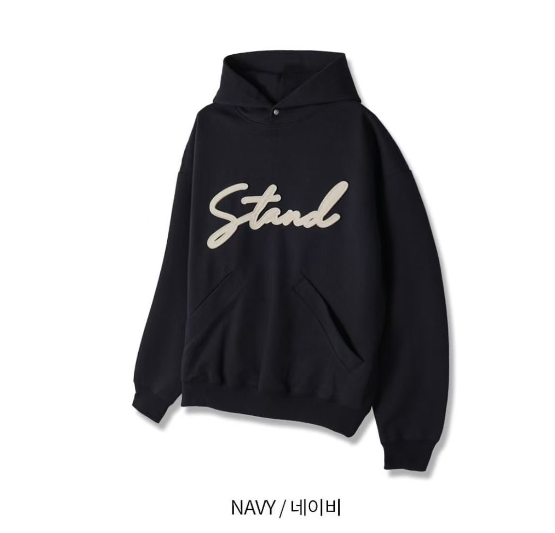 韓國直送Stand Hoodie - HLY & CHOCCICO
