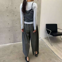 韓國直送Striped Overlay Top HLY & CHOCCICO