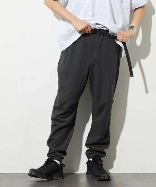 日本直送Summer Knit Relaxed Fit Waving Jogger Pants - HLY &amp; CHOCCICO