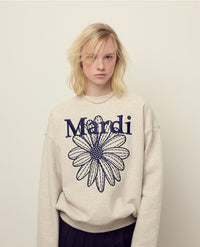 Sweatshirt Flowermardi Needlework - HLY & CHOCCICO