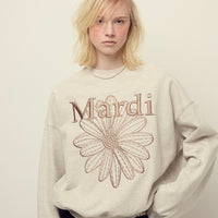 Sweatshirt Flowermardi Needlework - HLY & CHOCCICO