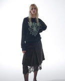 Sweatshirt Flowermardi Needlework - HLY & CHOCCICO