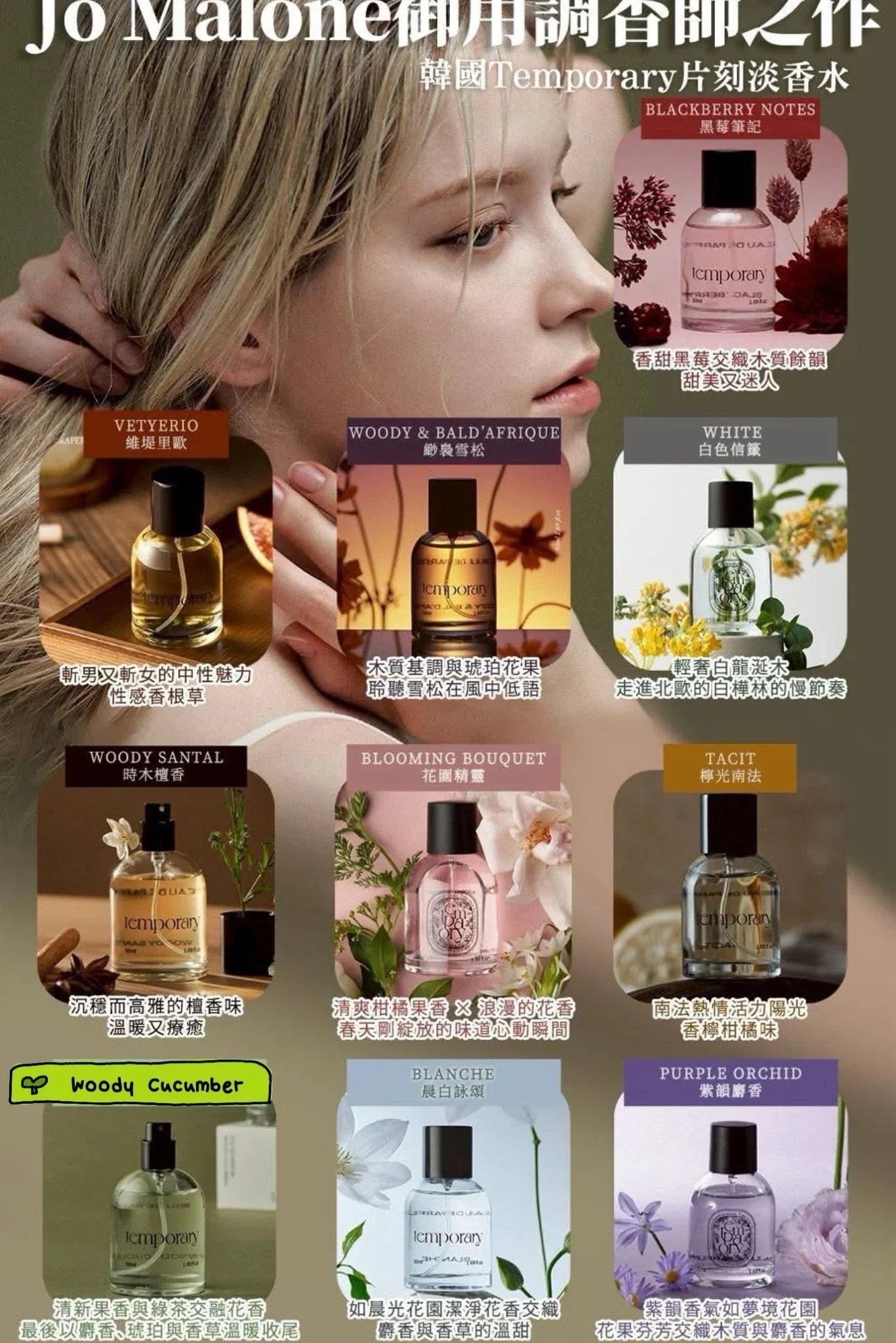 韓國 Temporary 片刻淡香水系列 50ml - HLY &amp; CHOCCICO