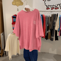 韓國直送Terry Cloth Tee HLY & CHOCCICO