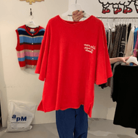 韓國直送Terry Cloth Tee HLY & CHOCCICO