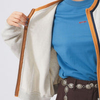Three -Tone Sweat Cardigan - HLY & CHOCCICO