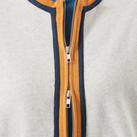 Three -Tone Sweat Cardigan - HLY & CHOCCICO