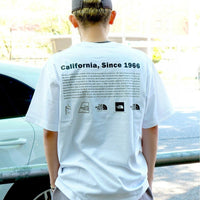TNF 25SS HISTORICAL LOGO TEE - HLY & CHOCCICO