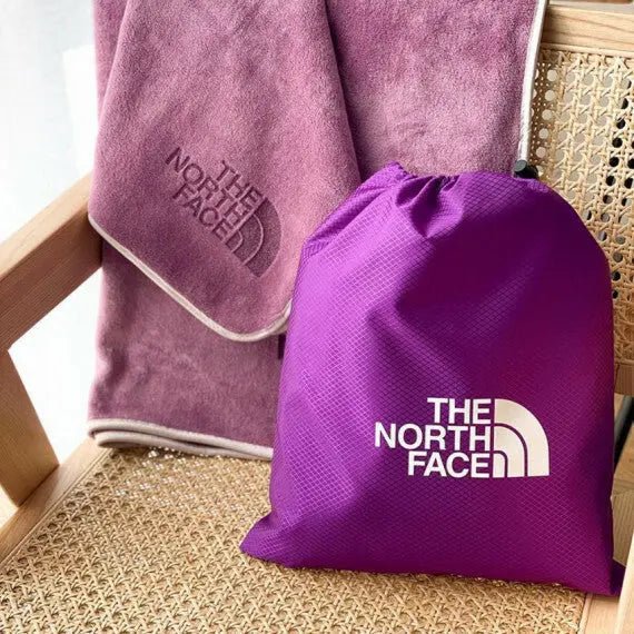 TNF 運動納米毛巾套裝💦  [一套3件: 收納袋+毛巾+浴巾] HLY & CHOCCICO