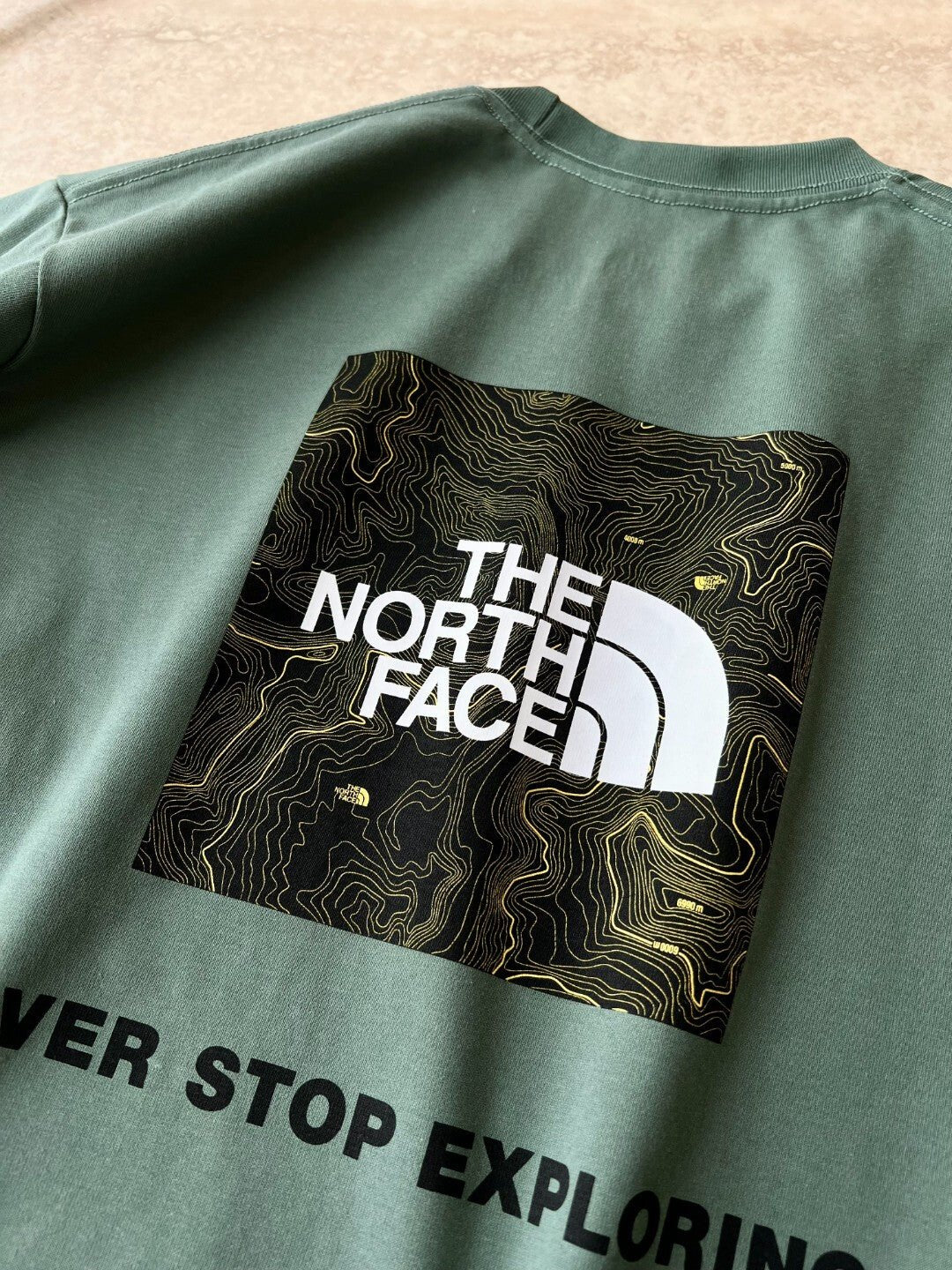 TNF Back Square Traverse Tee - HLY & CHOCCICO