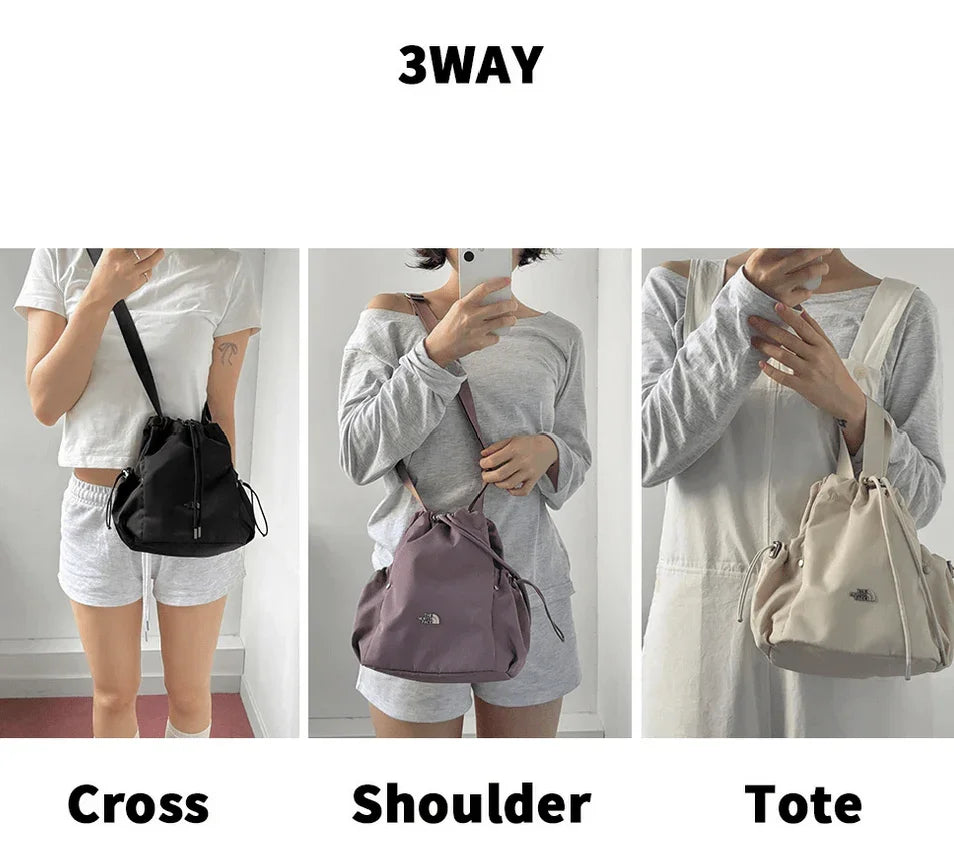 TNF Bonney Bucket Bag Mini 索帶細水桶手抽/側孭袋 - HLY &amp; CHOCCICO