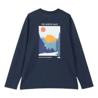 TNF Colored Hakf Dome Long Sleeve Tee - HLY & CHOCCICO