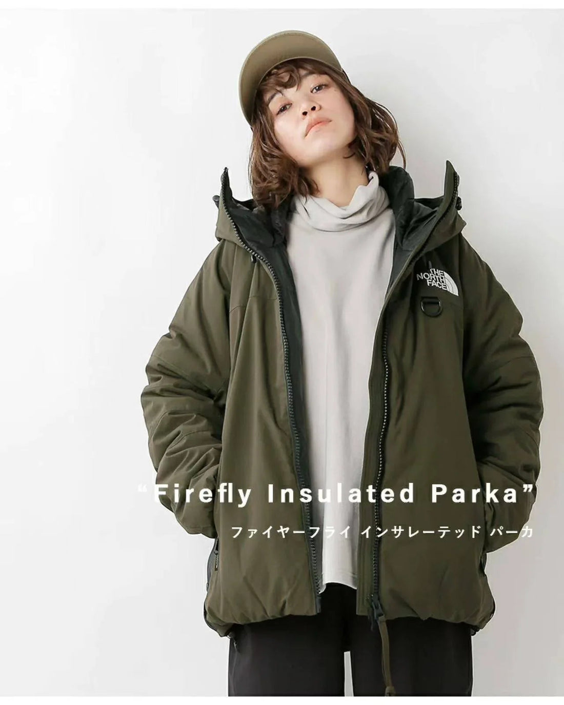 🌟現貨🌟TNF Firefly Insulated Parka Jacket 💕 軍綠 L ,最后1 件 售完即止💕 - HLY &amp; CHOCCICO