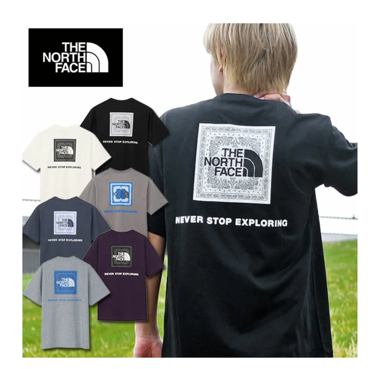 TNF Goldwin Box Short Sleeve Tee - HLY &amp; CHOCCICO