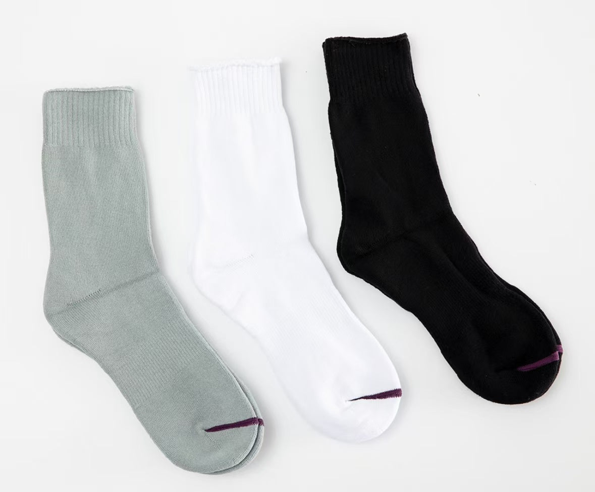 TNF JPN PURPLE LABEL Pack Field Socks 3P NN8962N HLY & CHOCCICO