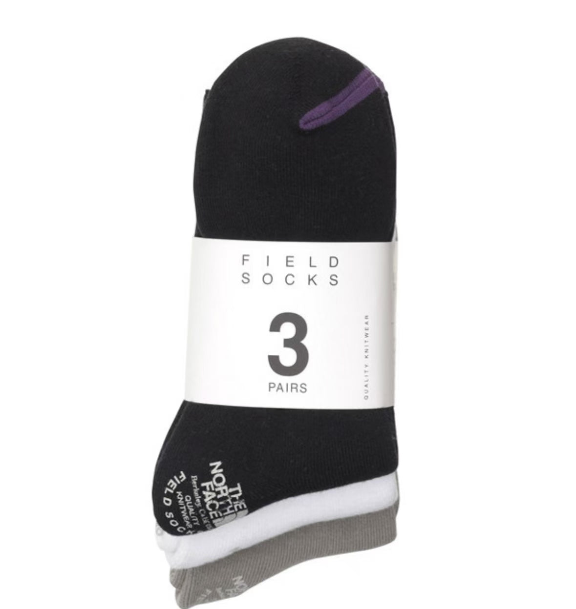 TNF JPN PURPLE LABEL Pack Field Socks 3P NN8962N HLY & CHOCCICO