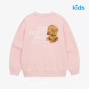 TNF Kids Glen Stripe L/S Sweatshirt - HLY & CHOCCICO
