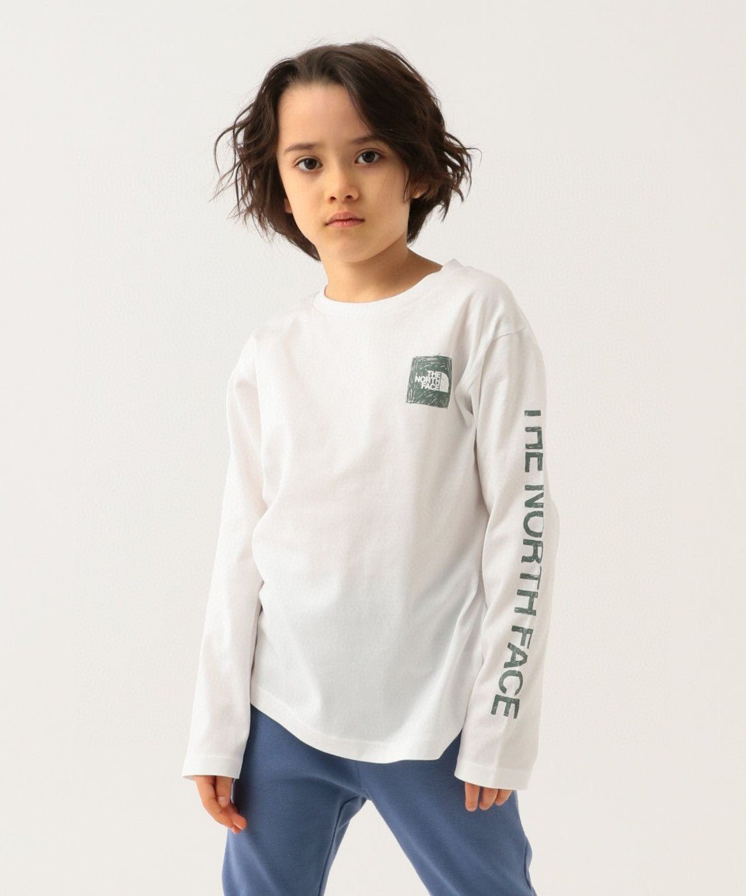TNF Kids Graphic Long Sleeve Tee - HLY & CHOCCICO