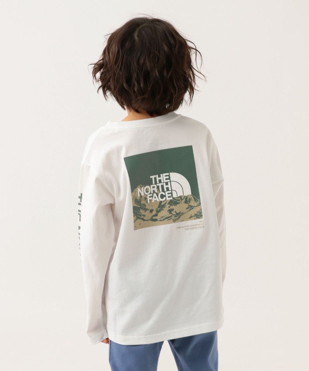 TNF Kids Graphic Long Sleeve Tee - HLY & CHOCCICO