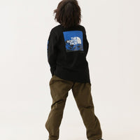 TNF Kids Graphic Long Sleeve Tee - HLY & CHOCCICO