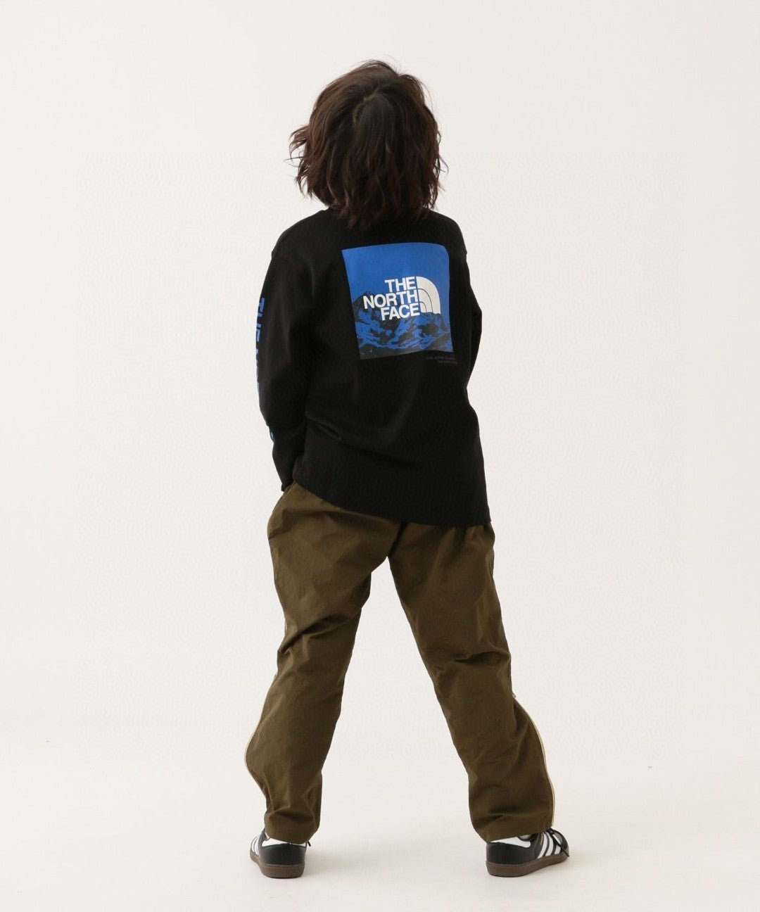 TNF Kids Graphic Long Sleeve Tee - HLY & CHOCCICO