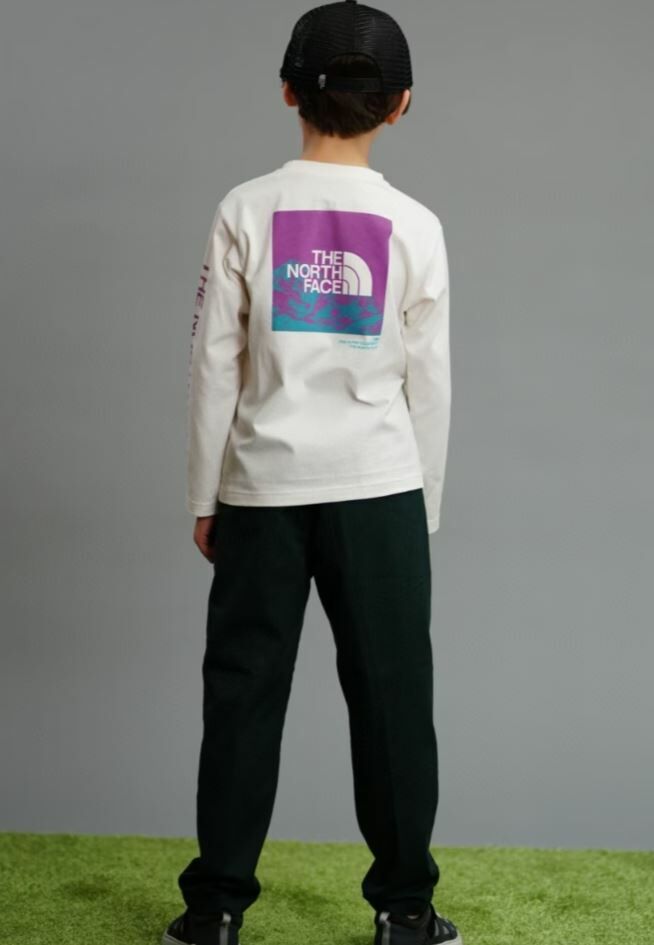 TNF Kids Long Sleeve Tee - HLY & CHOCCICO
