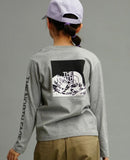 TNF Kids Long Sleeve Tee HLY & CHOCCICO