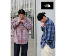 TNF L/S Madras Shirt NR12431 HLY & CHOCCICO