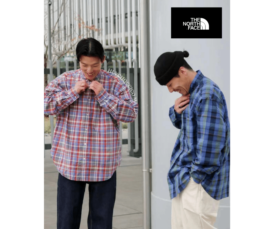 TNF L/S Madras Shirt NR12431 - HLY & CHOCCICO
