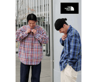 TNF L/S Madras Shirt NR12431 HLY & CHOCCICO