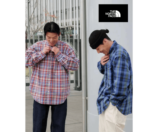 TNF L/S Madras Shirt NR12431 HLY & CHOCCICO