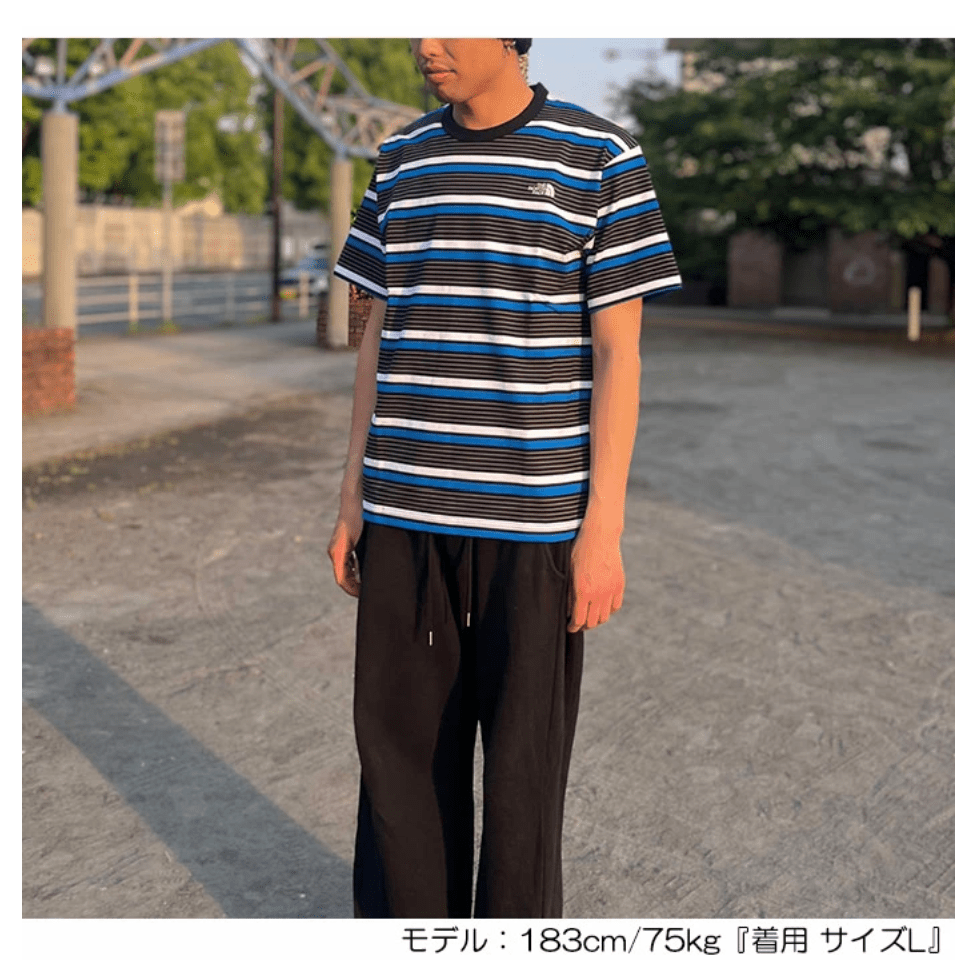日本直送 TNF Multi Border Tee NT32455 (日版） - HLY & CHOCCICO