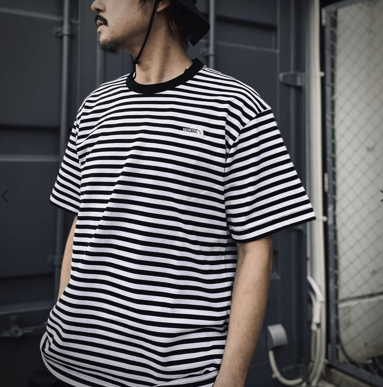 日本直送 TNF Multi Border Tee NT32455 (日版） - HLY & CHOCCICO