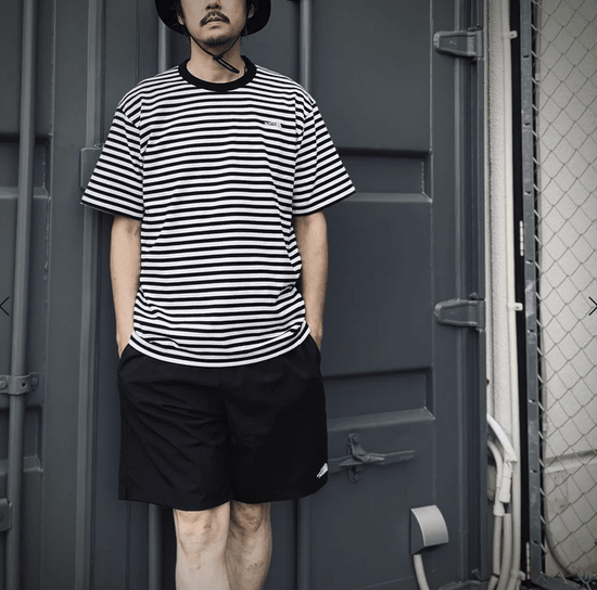 Japan direct delivery TNF Multi Border Tee NT32455 (Japanese version)