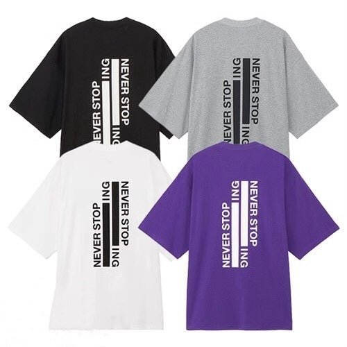 TNF Never Stoping Tee - 4 color HLY & CHOCCICO
