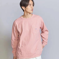 TNF PURPLE 7oz Long Sleeve Pocket Tee -6 Color HLY & CHOCCICO