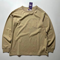 TNF PURPLE 7oz Long Sleeve Pocket Tee -6 Color HLY & CHOCCICO