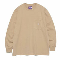 TNF PURPLE LABEL 7oz Long Sleeve Pocket Tee - NT3365N HLY & CHOCCICO
