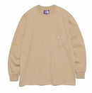 TNF PURPLE LABEL 7oz Long Sleeve Pocket Tee - NT3365N HLY & CHOCCICO