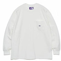 TNF PURPLE LABEL 7oz Long Sleeve Pocket Tee - NT3365N HLY & CHOCCICO