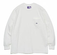 TNF PURPLE LABEL 7oz Long Sleeve Pocket Tee - NT3365N HLY & CHOCCICO