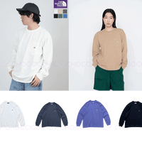 TNF PURPLE LABEL 7oz Long Sleeve Pocket Tee - NT3365N HLY & CHOCCICO