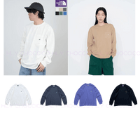 TNF PURPLE LABEL 7oz Long Sleeve Pocket Tee - NT3365N HLY & CHOCCICO