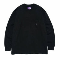 TNF PURPLE LABEL 7oz Long Sleeve Pocket Tee - NT3365N HLY & CHOCCICO