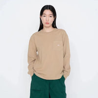 TNF PURPLE LABEL 7oz Long Sleeve Pocket Tee - NT3365N HLY & CHOCCICO