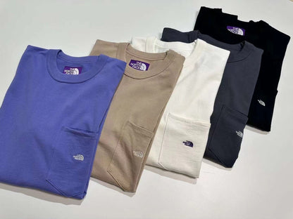 TNF PURPLE LABEL 7oz Long Sleeve Pocket Tee - NT3365N - HLY & CHOCCICO