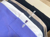 TNF PURPLE LABEL 7oz Pocket Tee -5 Color  [ NT3366N ] ／ N25Sl102 HLY & CHOCCICO