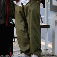 TNF PURPLE LABEL - COOLMAX Chino Wide Tapered Pants - N24FC011 HLY & CHOCCICO