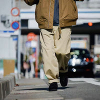 TNF PURPLE LABEL - COOLMAX Chino Wide Tapered Pants - N24FC011 HLY & CHOCCICO