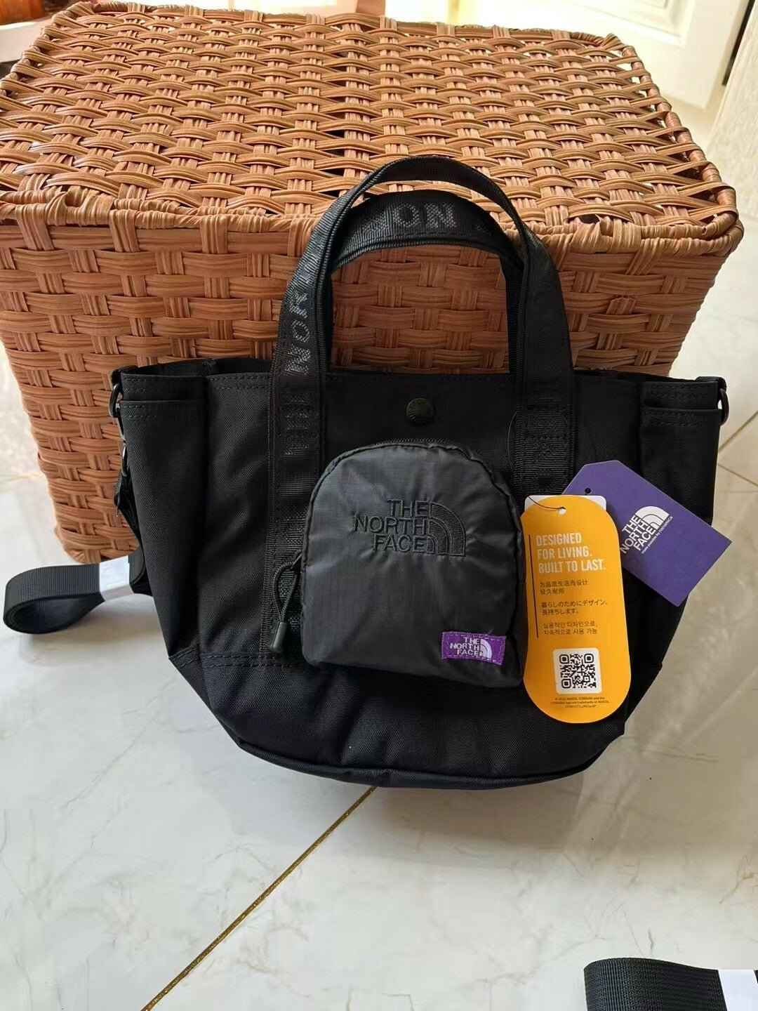 TNF PURPLE LABEL CORDURA Nylon Shoulder Tote Bag
